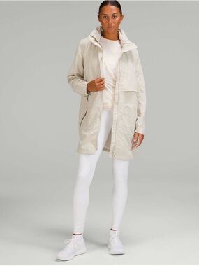 Lululemon Always Effortless Long Jacket
Natural Ivory